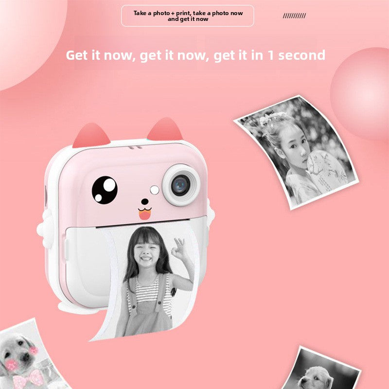 Aura Snap kids instant print camera with built-in thermal printer
