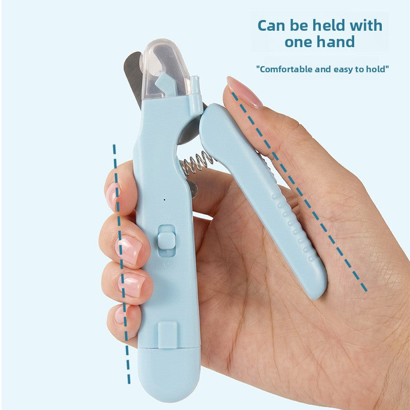 Aura Paw 2-in-1 pet nail grooming tool — cordless clipper and grinder
