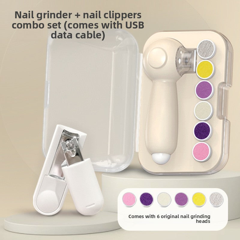 Aura Haven baby nail grinder close-up