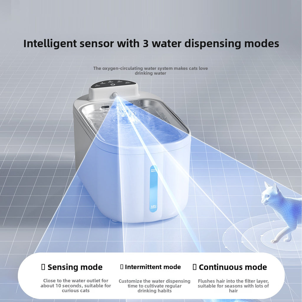 Aura Flow smart pet fountain for cats and dogs