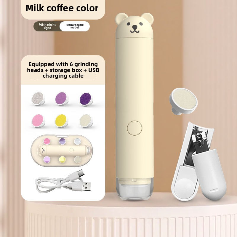 Aura Haven baby nail care grinder — multiple color options