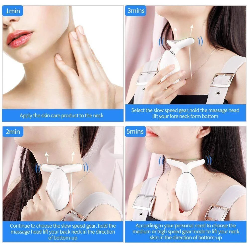 Aura Sculpt microcurrent beauty device for face, jawline, neck, and eye area