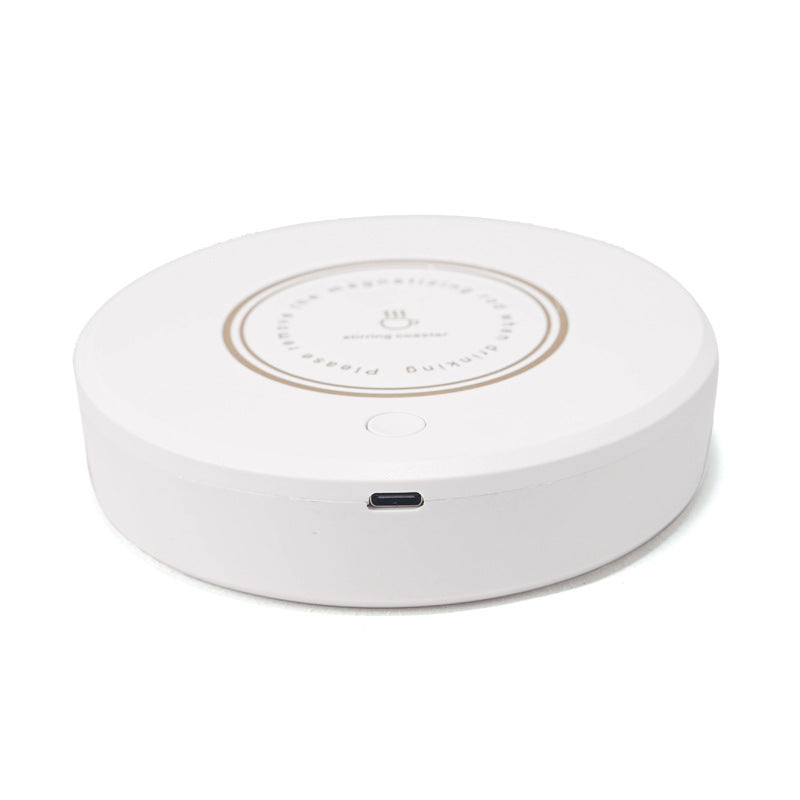 Aura Stir sleek rechargeable drink coaster